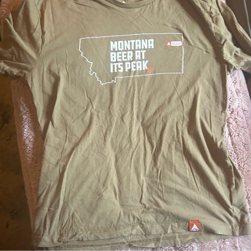Green Short Sleeve Tee Casual Cotton Blend